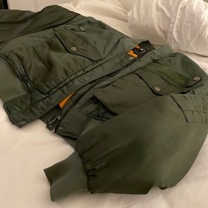 Cropped Zara bomber coat